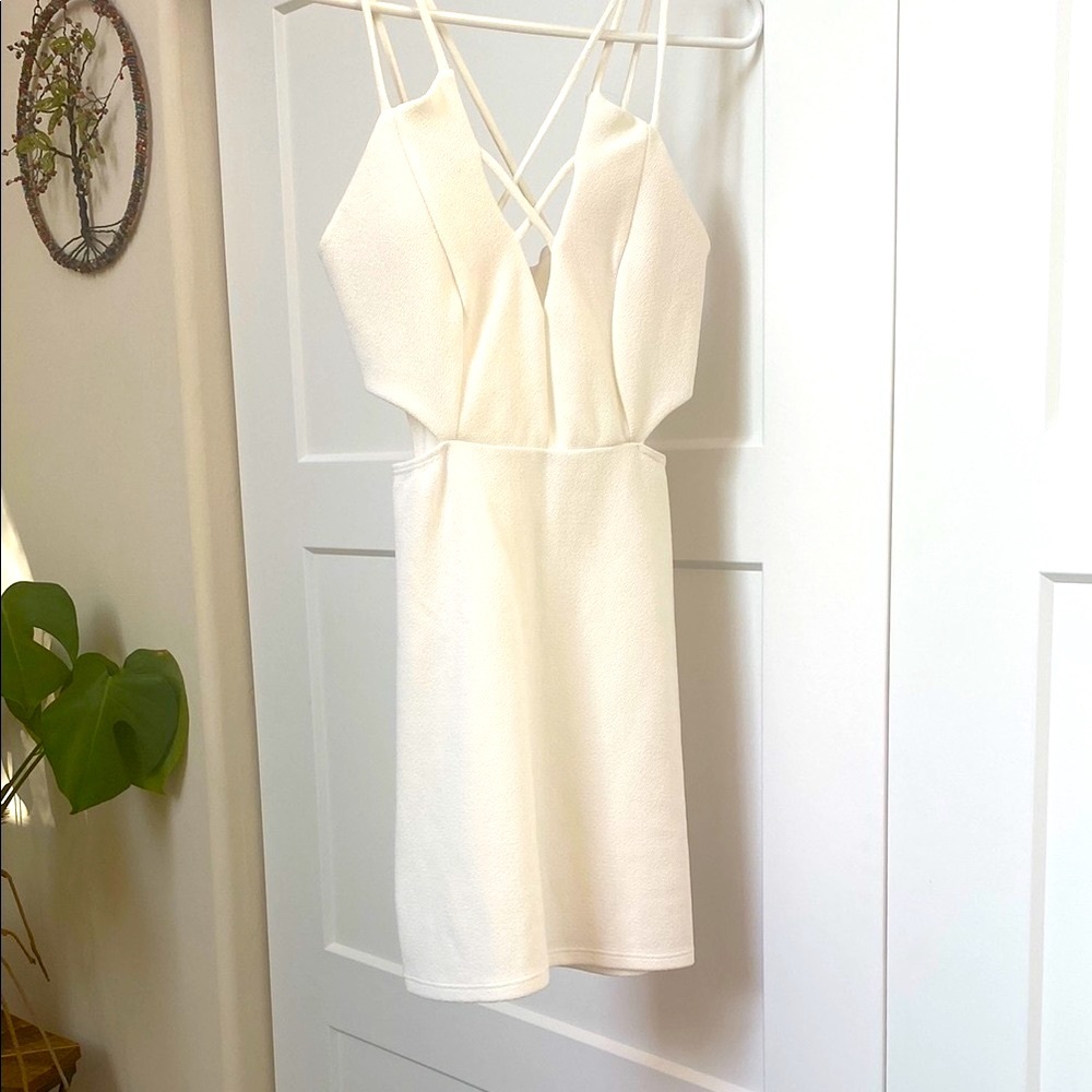 Cut Out Strappy Mini Dress